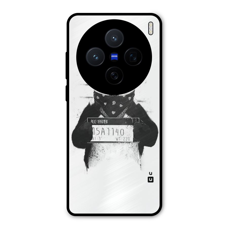 Guilty Panda Metal Back Case for Vivo X200