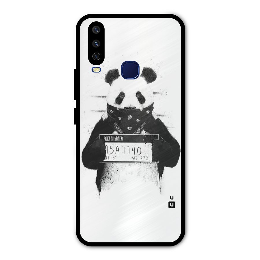 Guilty Panda Metal Back Case for Vivo Y15