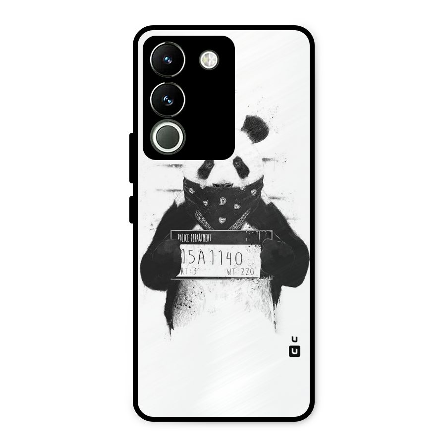 Guilty Panda Metal Back Case for Vivo Y200