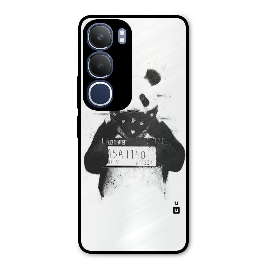 Guilty Panda Metal Back Case for Vivo Y29