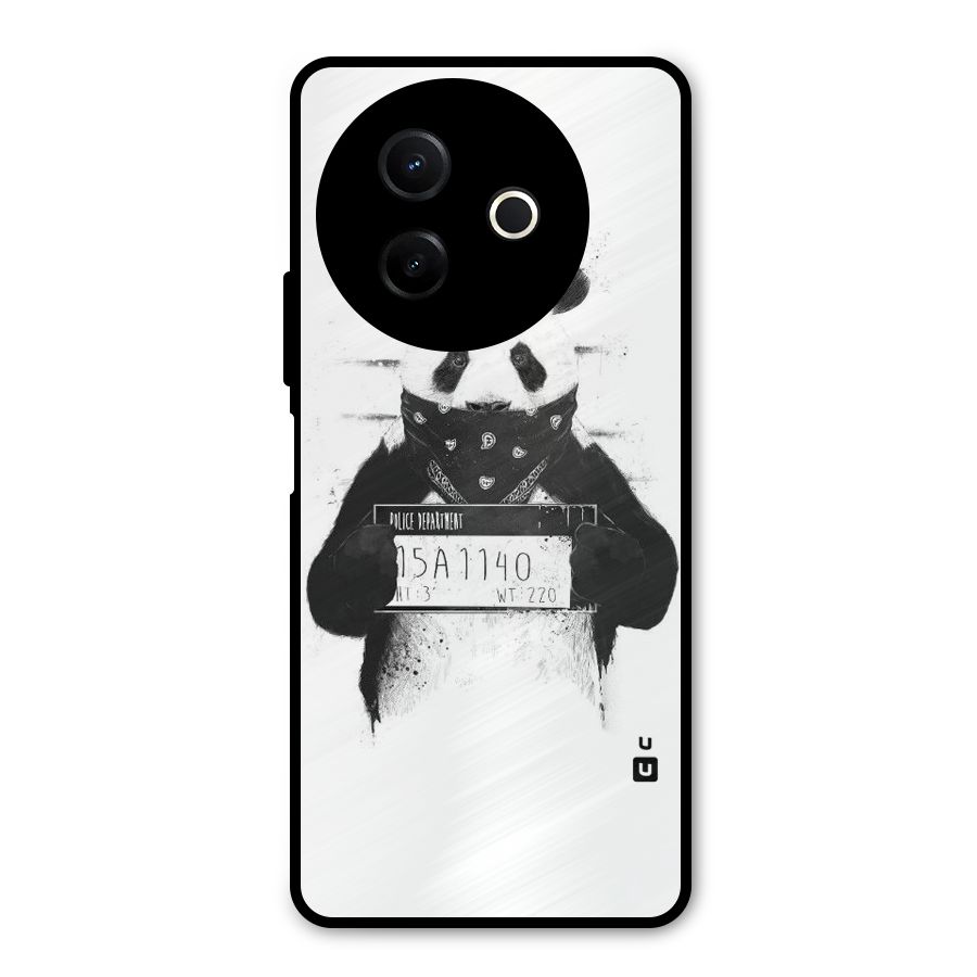 Guilty Panda Metal Back Case for Vivo Y39