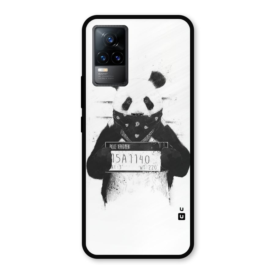 Guilty Panda Metal Back Case for Vivo Y73