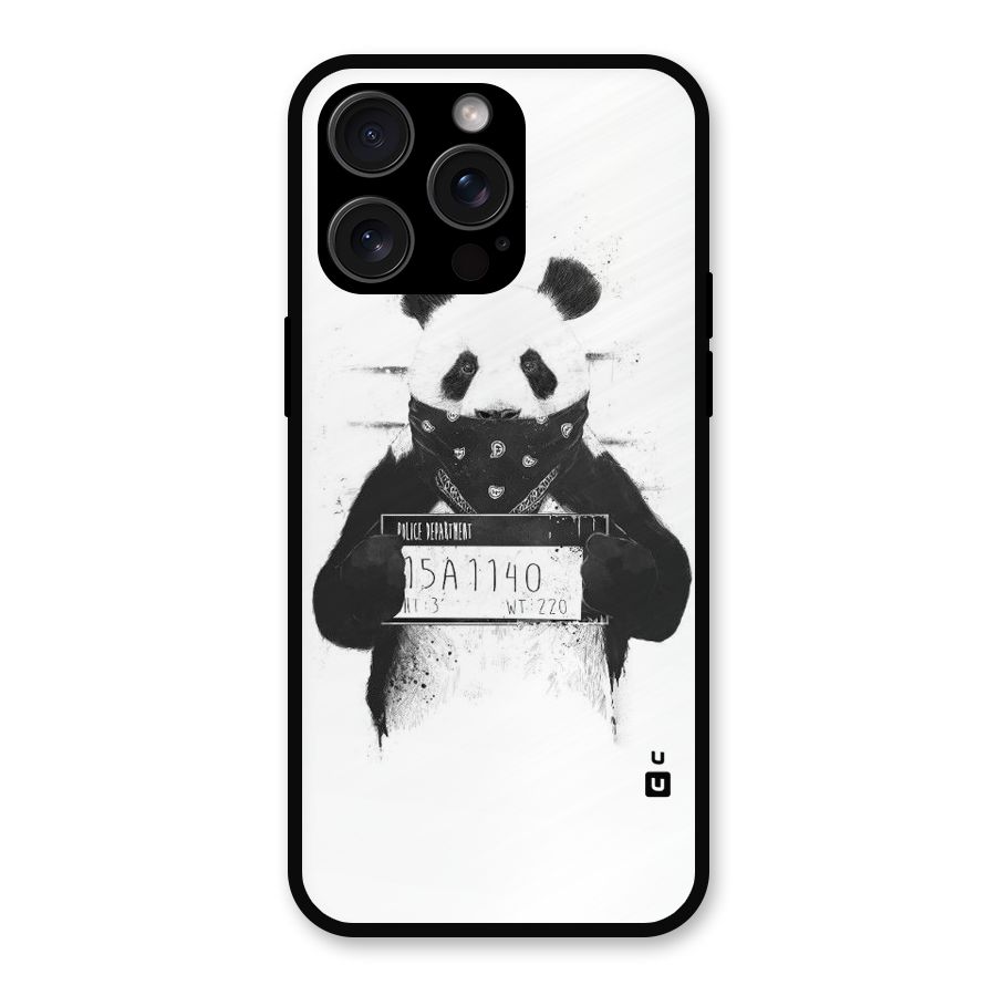 Guilty Panda Metal Back Case for iPhone 15 Pro Max