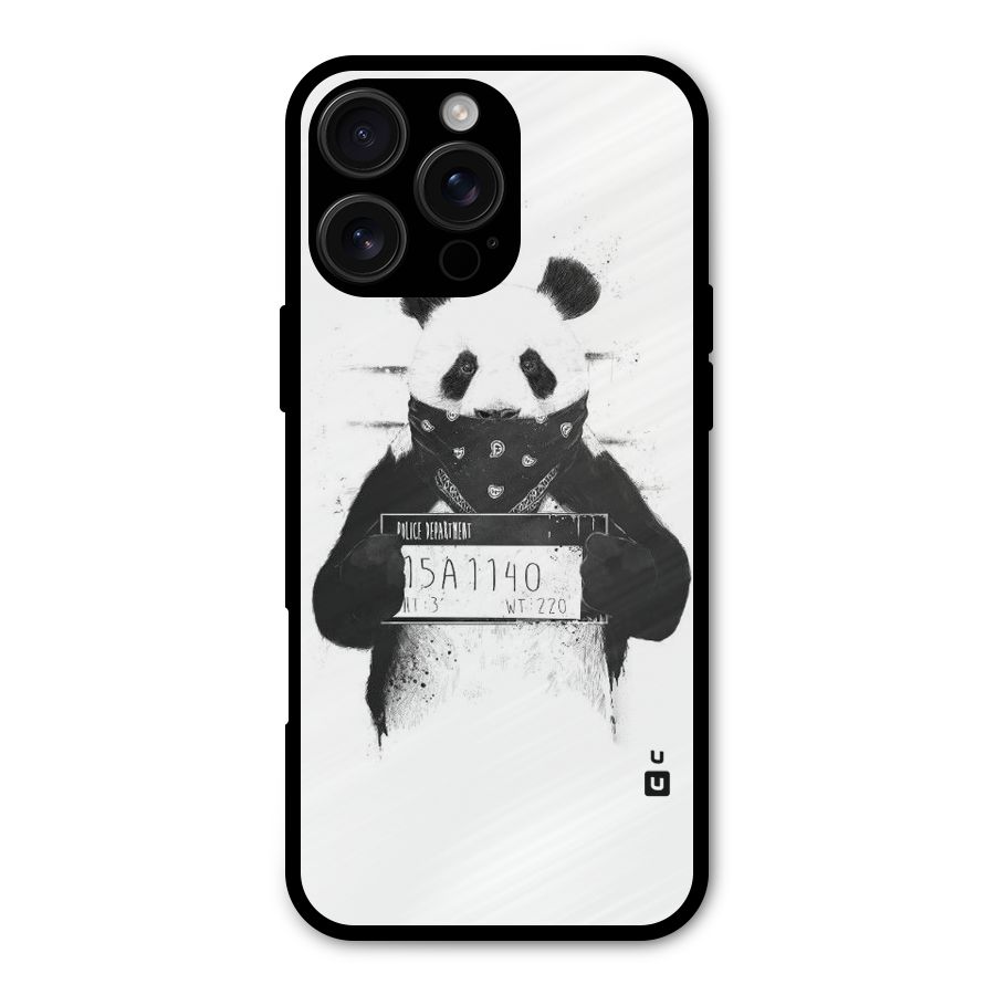 Guilty Panda Metal Back Case for iPhone 16 Pro Max