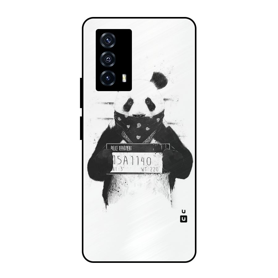 Guilty Panda Metal Back Case for iQOO Z5