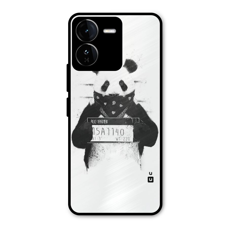 Guilty Panda Metal Back Case for iQOO Z9