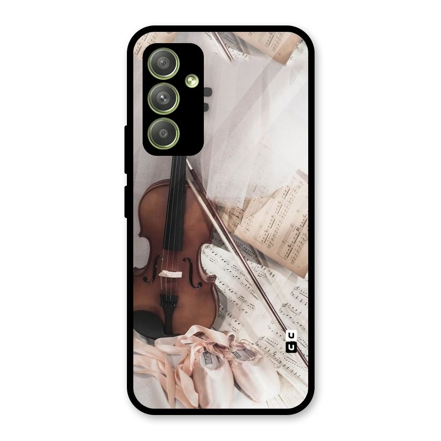 Guitar And Co Glass Back Case for Galaxy A54