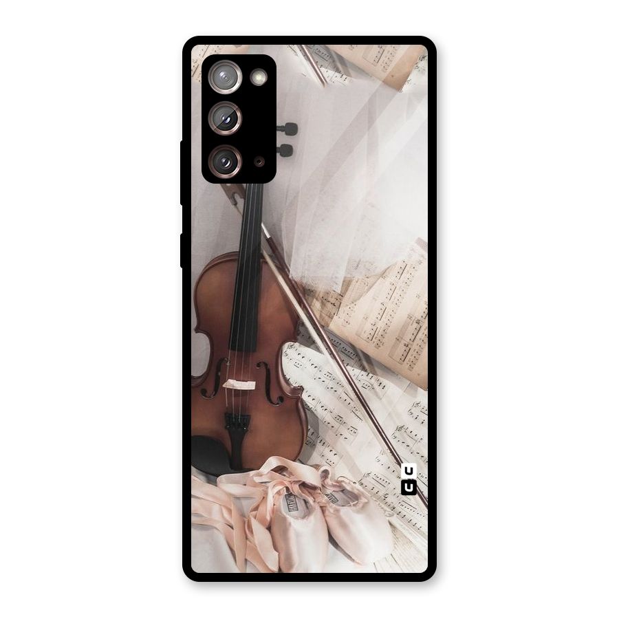 Guitar And Co Glass Back Case for Galaxy Note 20