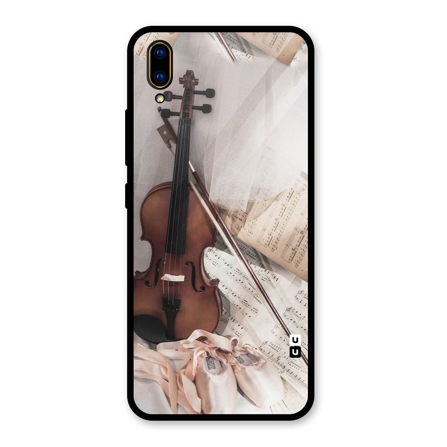 Guitar And Co Glass Back Case for Vivo V11 Pro