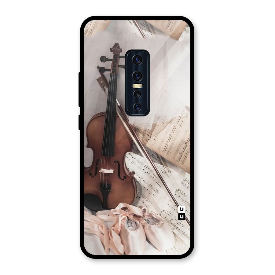 Guitar And Co Glass Back Case for Vivo V17 Pro