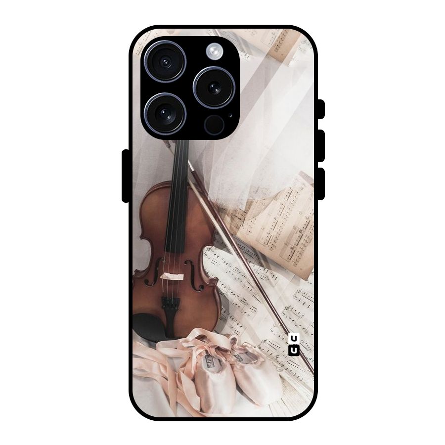 Guitar And Co Glass Back Case for iPhone 15 Pro