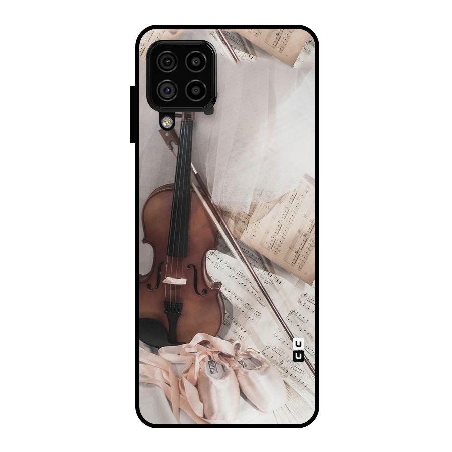Guitar And Co Metal Back Case for Galaxy A22 4G