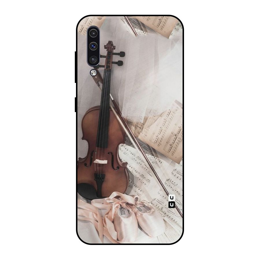 Guitar And Co Metal Back Case for Galaxy A30s