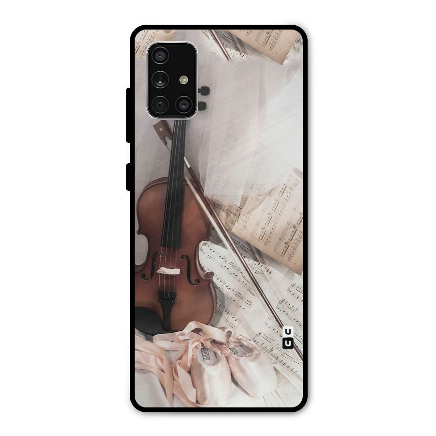 Guitar And Co Metal Back Case for Galaxy A71