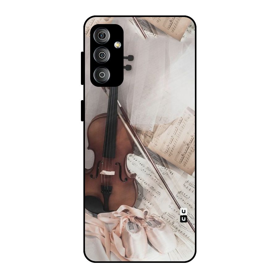 Guitar And Co Metal Back Case for Galaxy F23