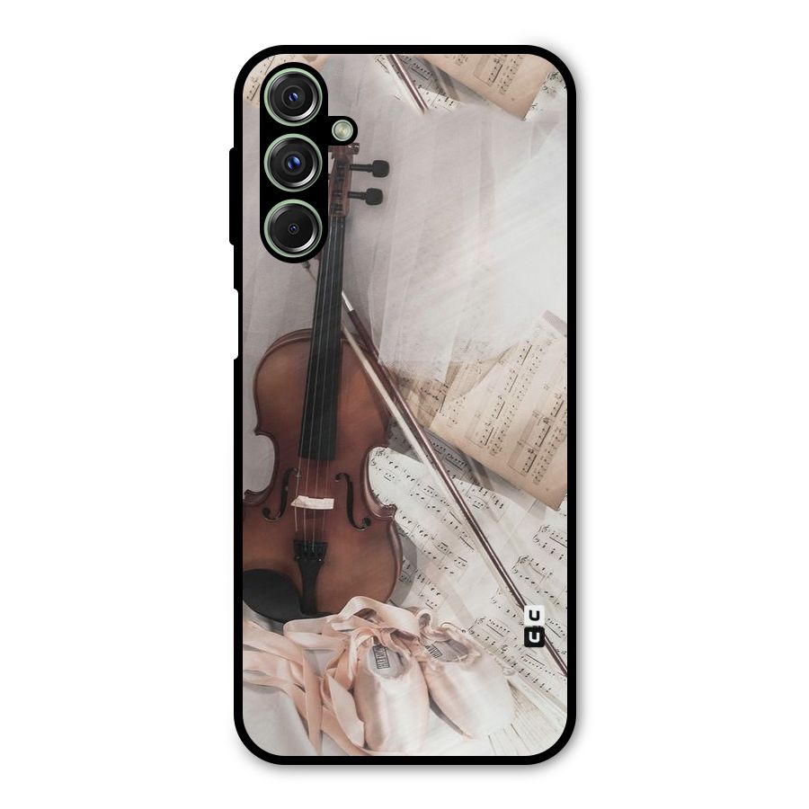Guitar And Co Metal Back Case for Galaxy F34