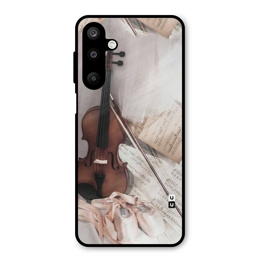 Guitar And Co Metal Back Case for Galaxy M16