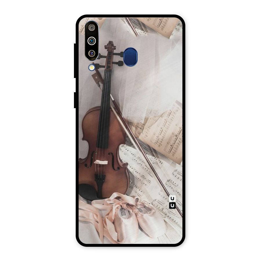 Guitar And Co Metal Back Case for Galaxy M30