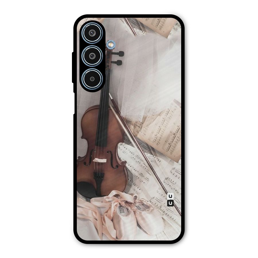 Guitar And Co Metal Back Case for Galaxy M35