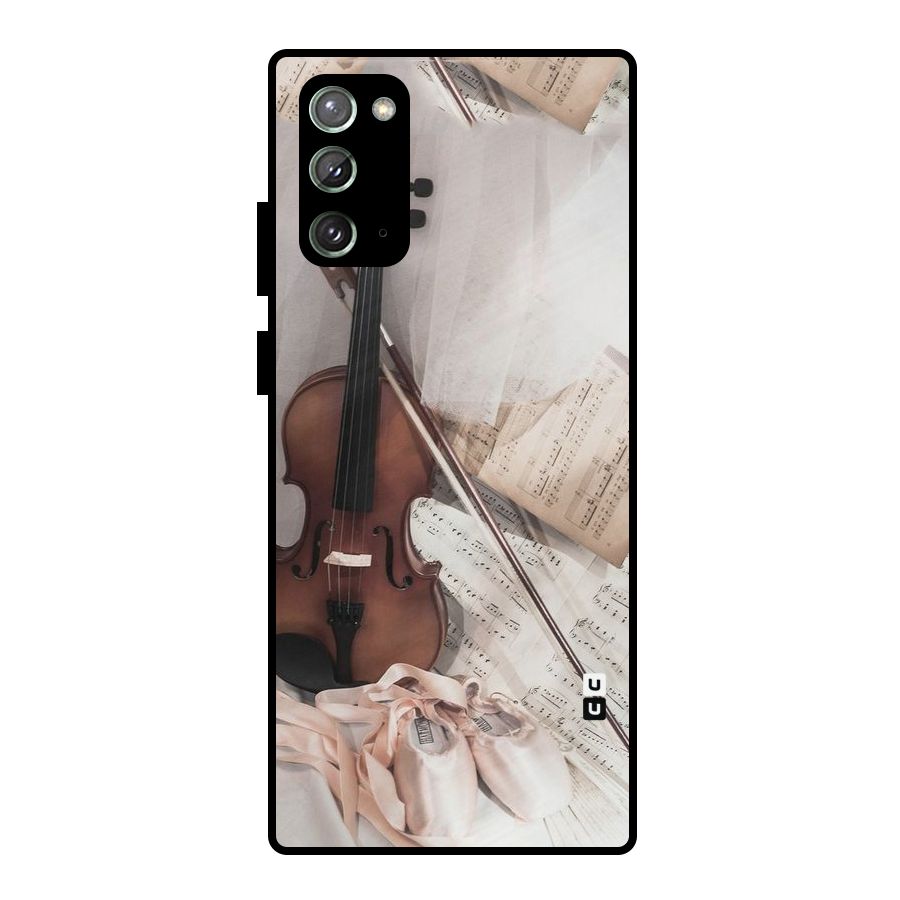 Guitar And Co Metal Back Case for Galaxy Note 20