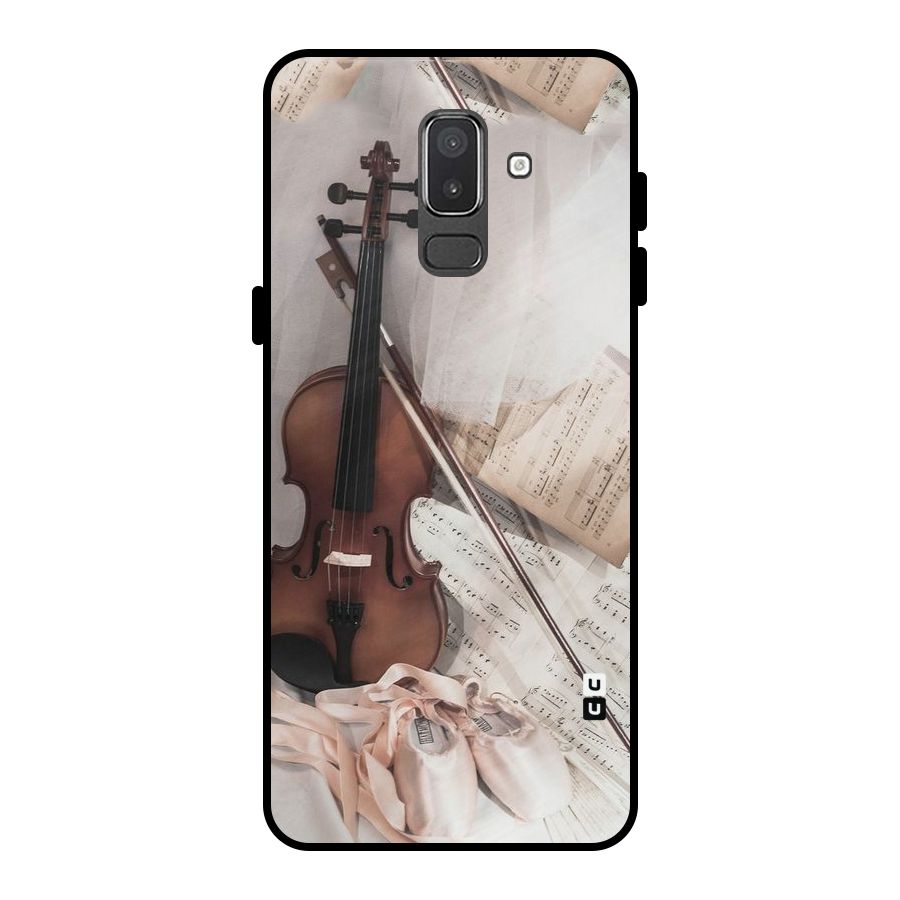 Guitar And Co Metal Back Case for Galaxy On8 (2018)