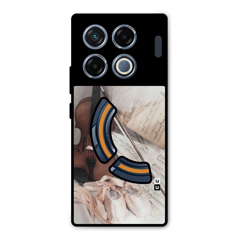Guitar And Co Metal Back Case for Infinix GT 20 Pro