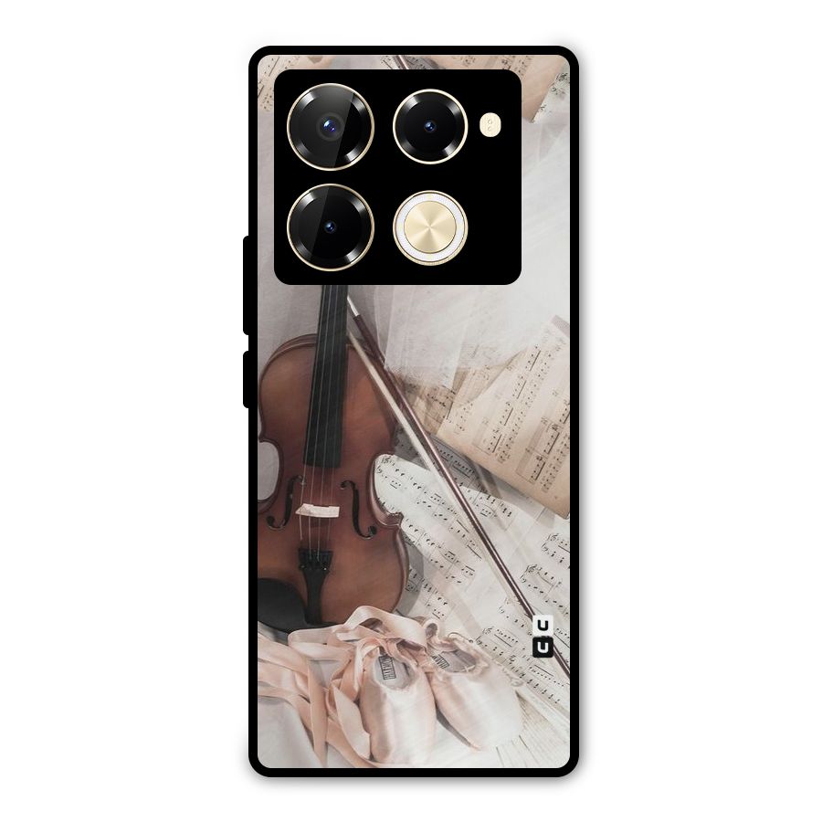 Guitar And Co Metal Back Case for Infinix Note 40 Pro