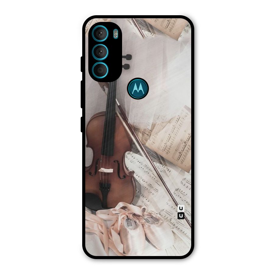 Guitar And Co Metal Back Case for Moto G71 5G
