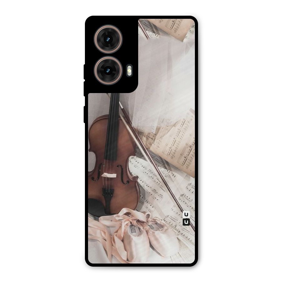 Guitar And Co Metal Back Case for Moto G85