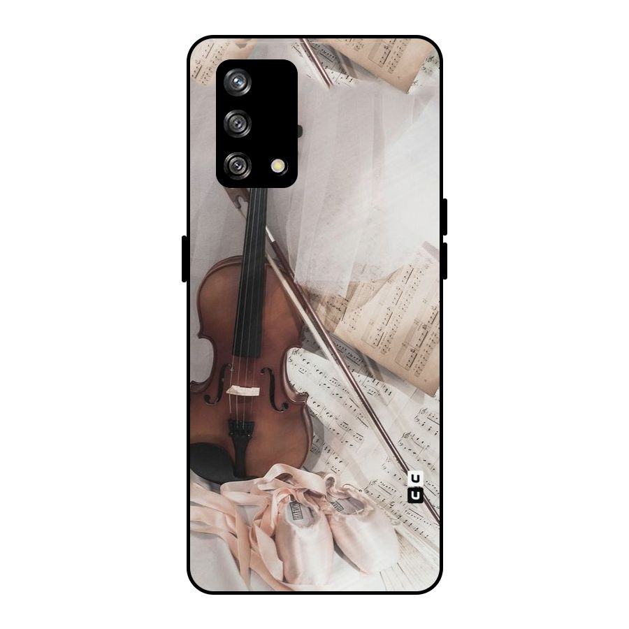 Guitar And Co Metal Back Case for Oppo F19