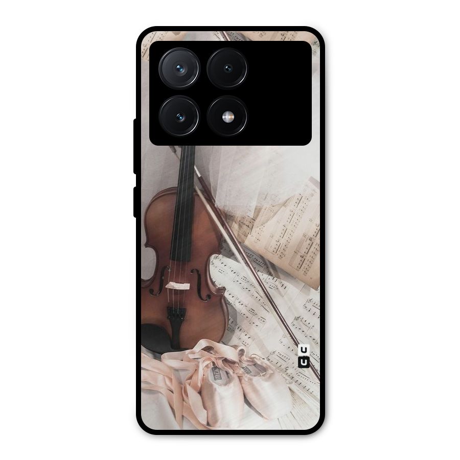 Guitar And Co Metal Back Case for Poco X6 Pro
