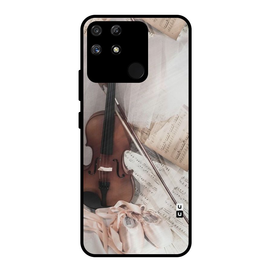 Guitar And Co Metal Back Case for Realme Narzo 50A