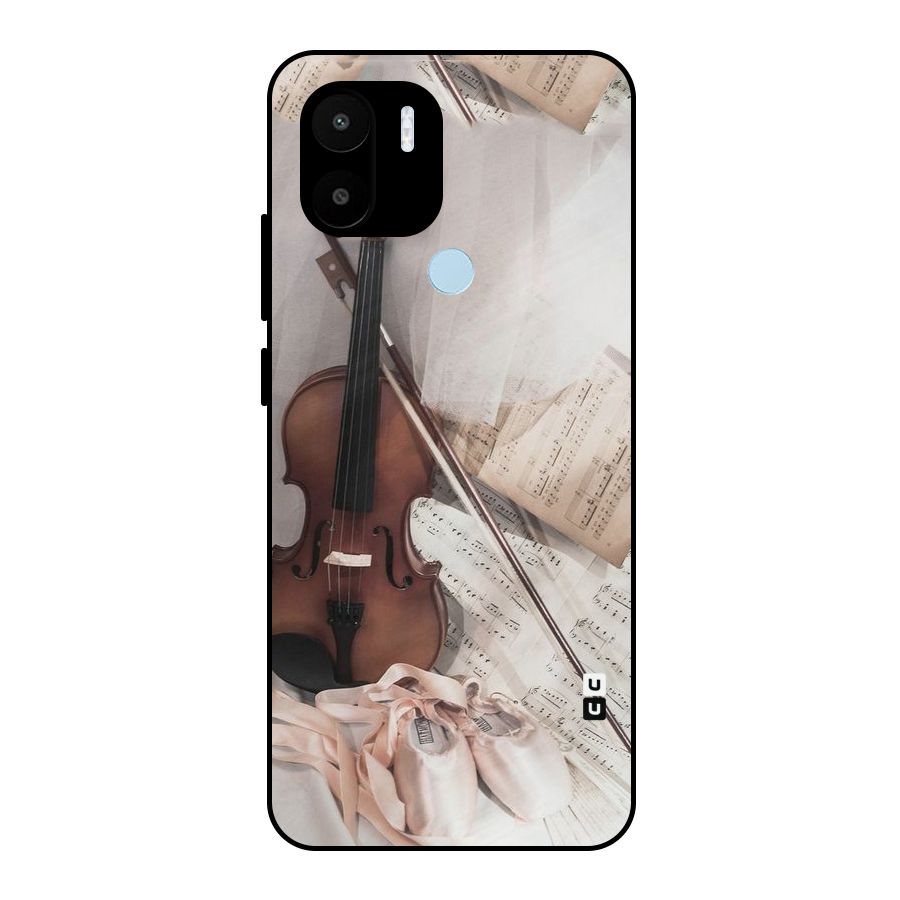 Guitar And Co Metal Back Case for Redmi A2+
