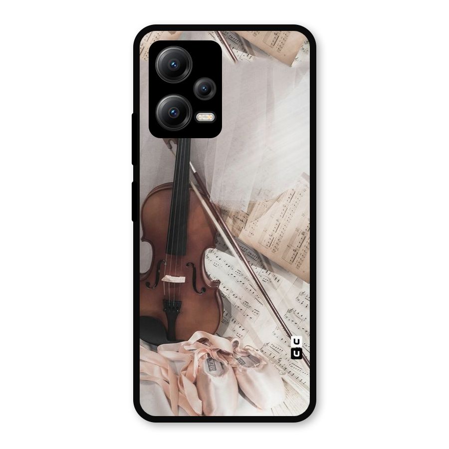 Guitar And Co Metal Back Case for Redmi Note 12 5G
