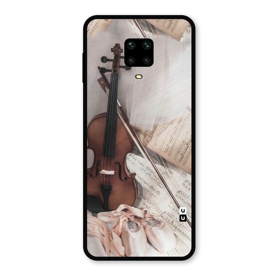 Guitar And Co Metal Back Case for Redmi Note 9 Pro Max