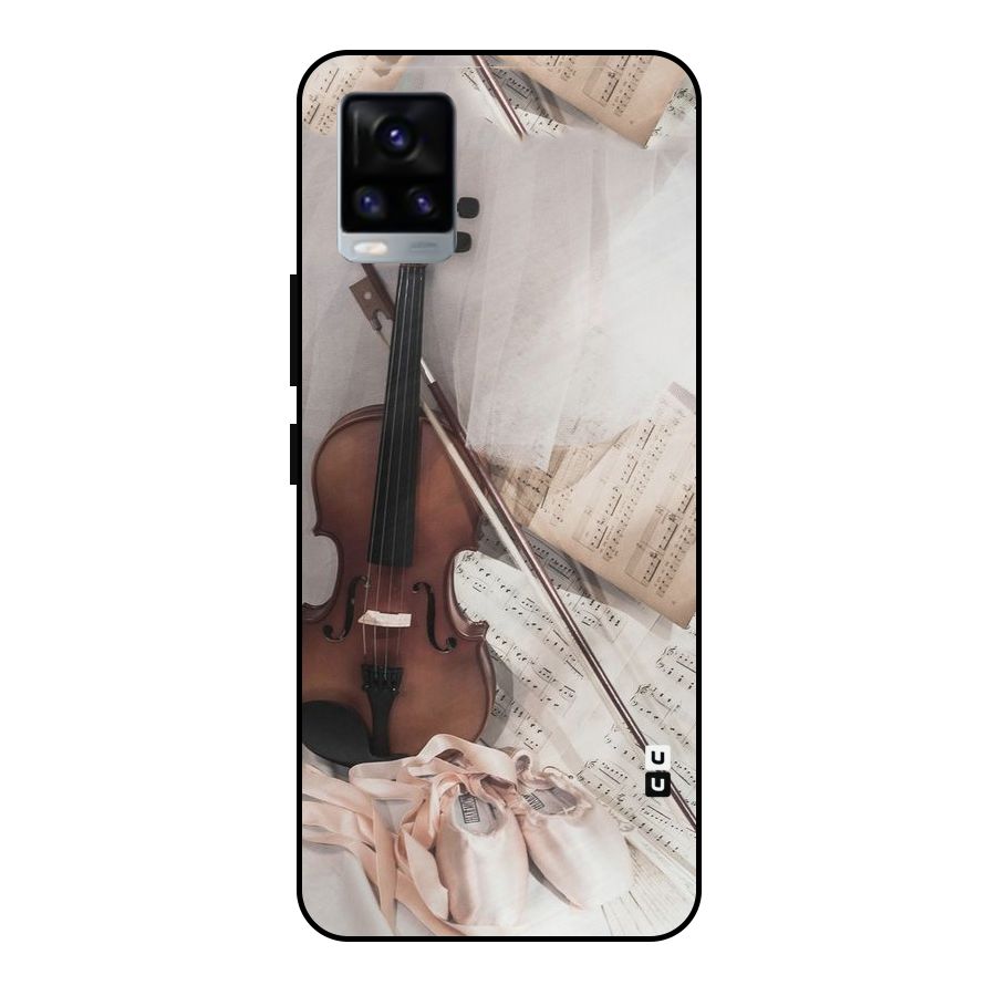 Guitar And Co Metal Back Case for Vivo V20 2021