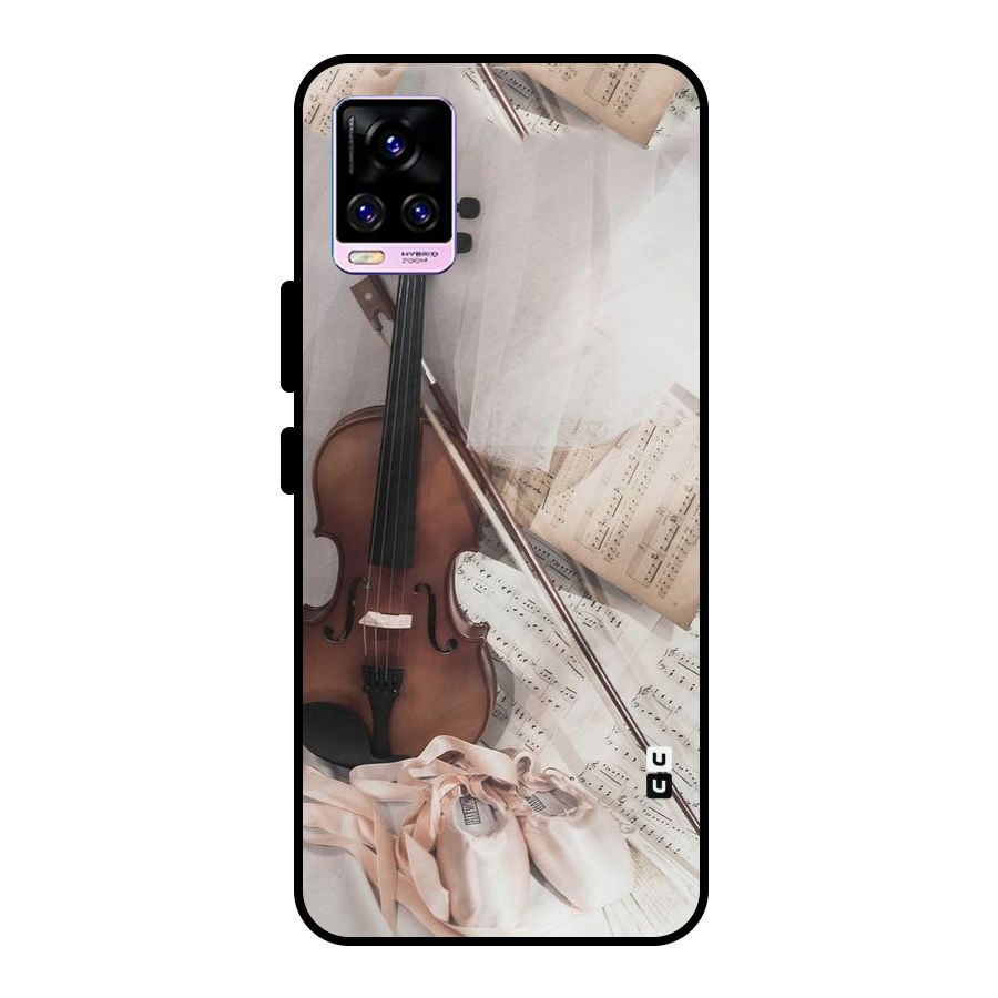 Guitar And Co Metal Back Case for Vivo V20 Pro