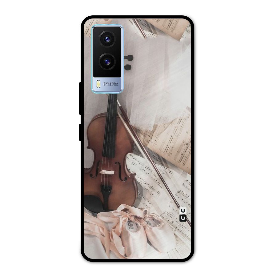 Guitar And Co Metal Back Case for Vivo V21e 5G