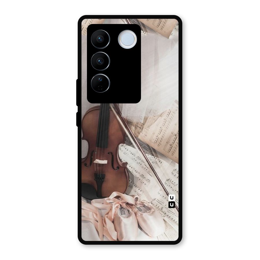 Guitar And Co Metal Back Case for Vivo V27
