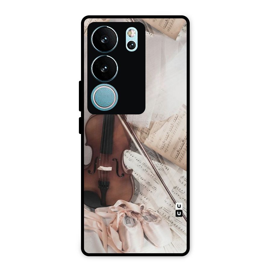 Guitar And Co Metal Back Case for Vivo V29 Pro