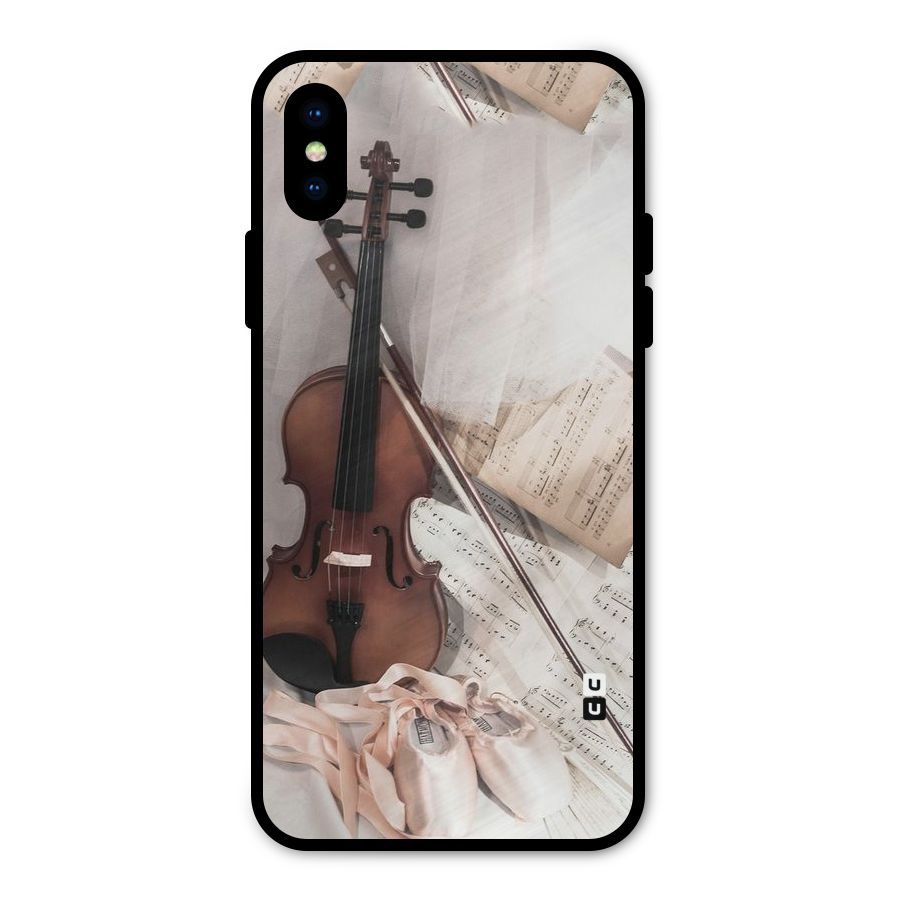 Guitar And Co Metal Back Case for iPhone X