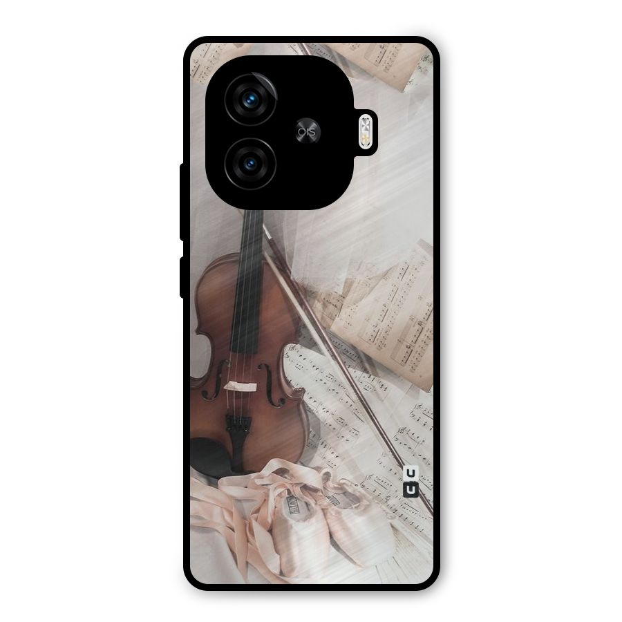 Guitar And Co Metal Back Case for iQOO Z9 Turbo
