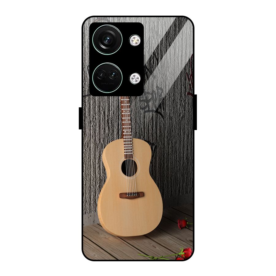 Guitar Classic Glass Back Case for Oneplus Nord 3