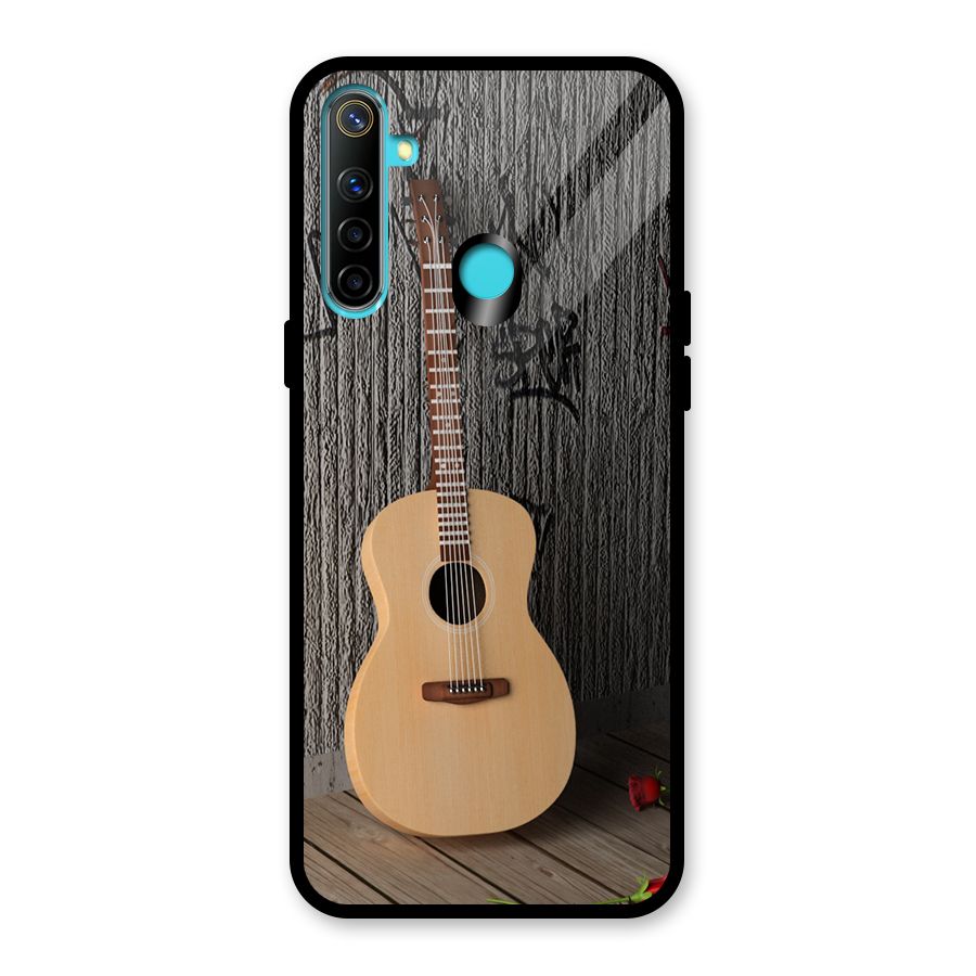 Guitar Classic Glass Back Case for Realme 5i
