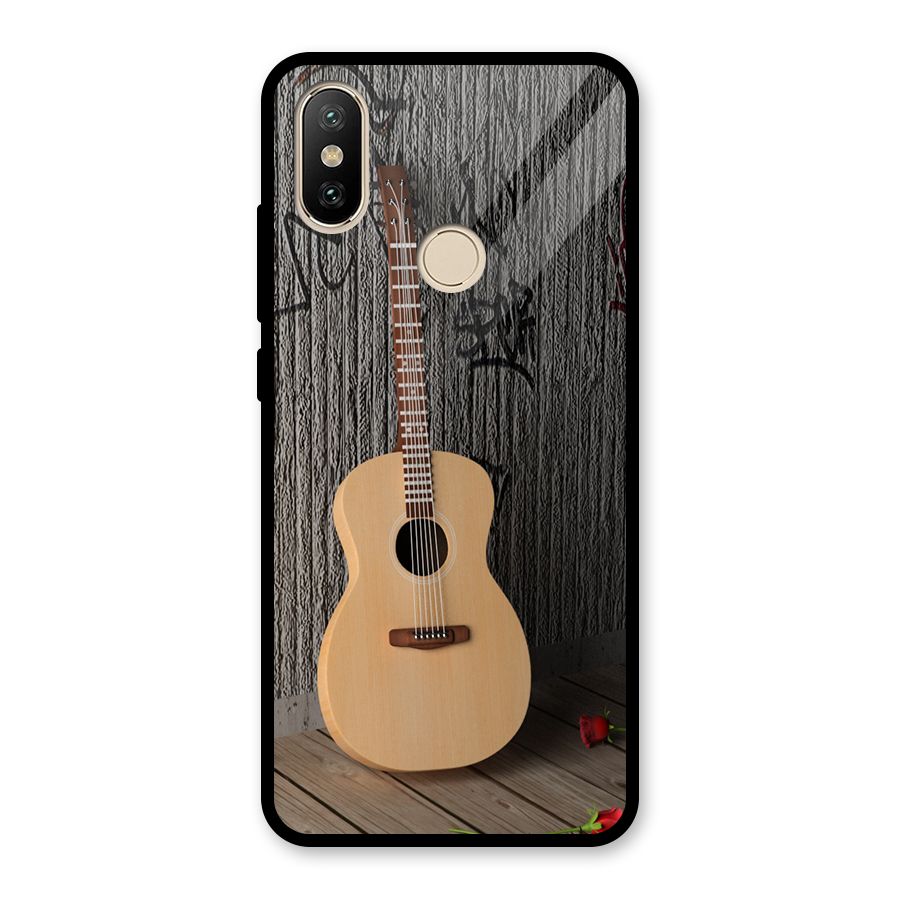 Guitar Classic Glass Back Case for Redmi A2