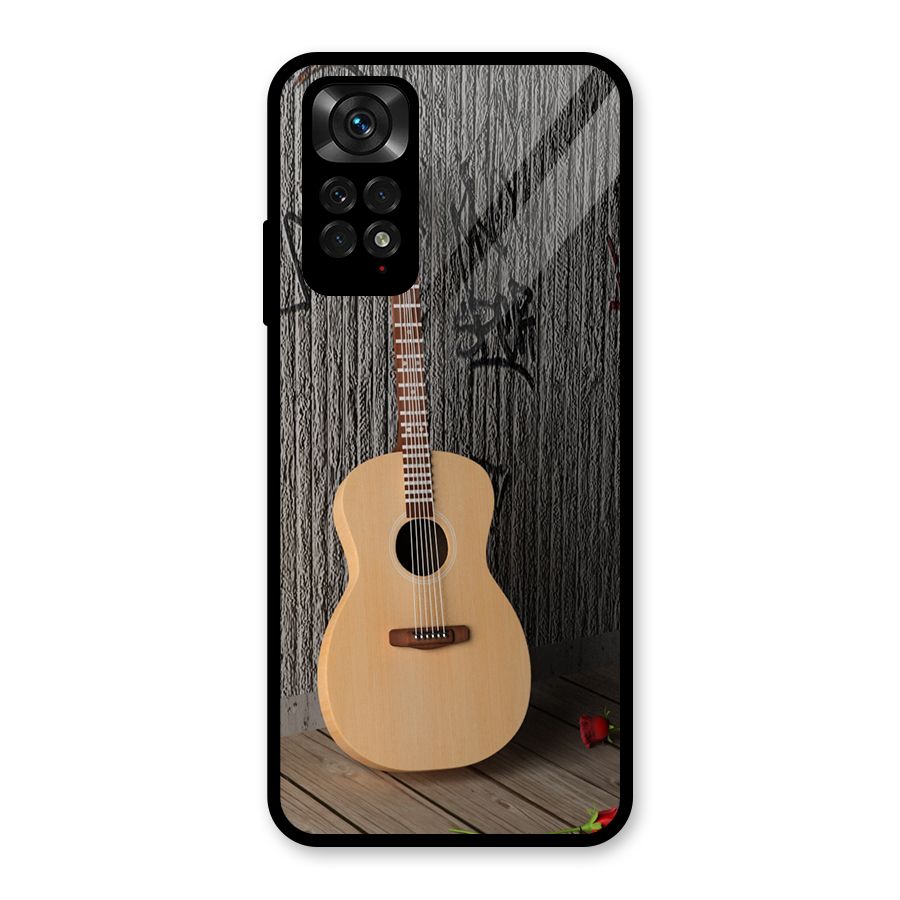 Guitar Classic Glass Back Case for Redmi Note 11S