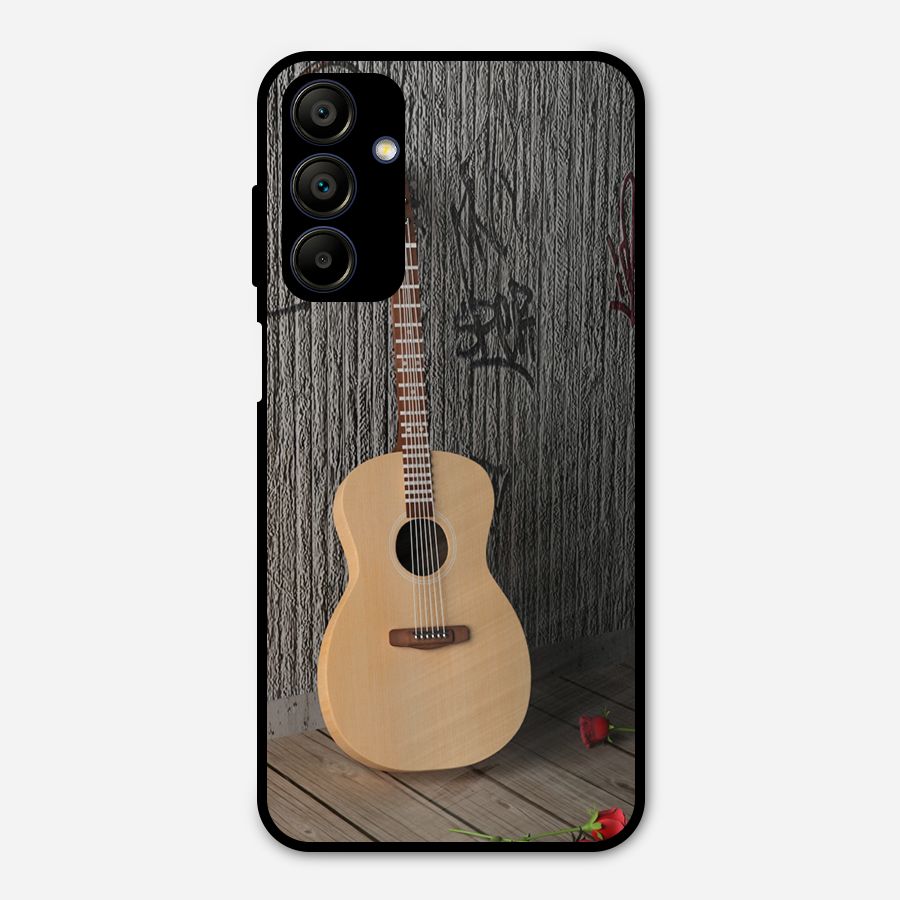 Guitar Classic Metal Back Case for Galaxy A15 5G