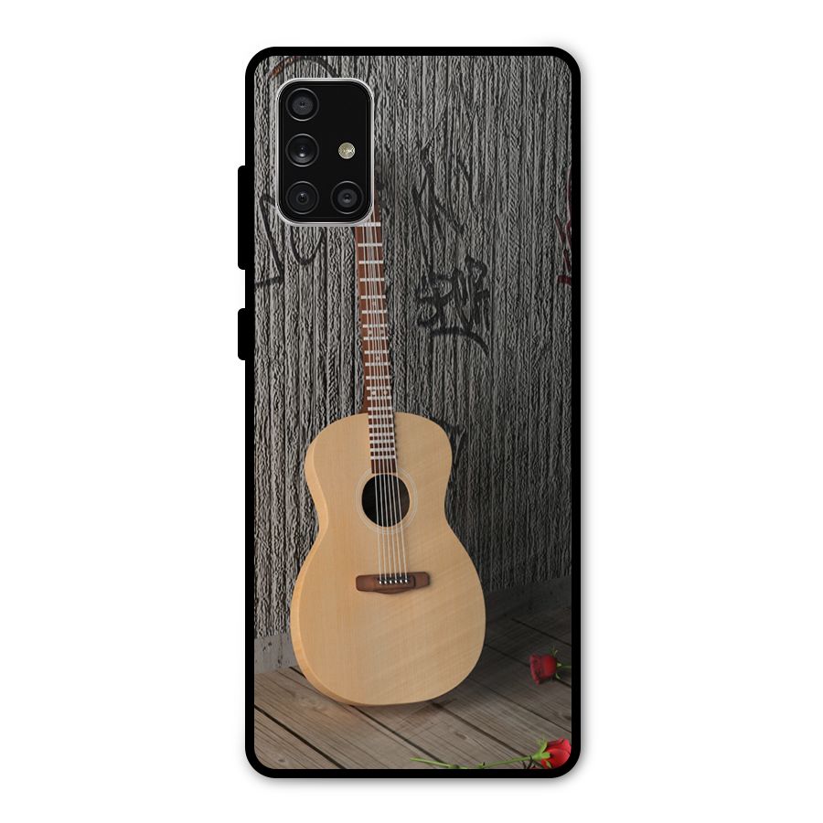 Guitar Classic Metal Back Case for Galaxy A71