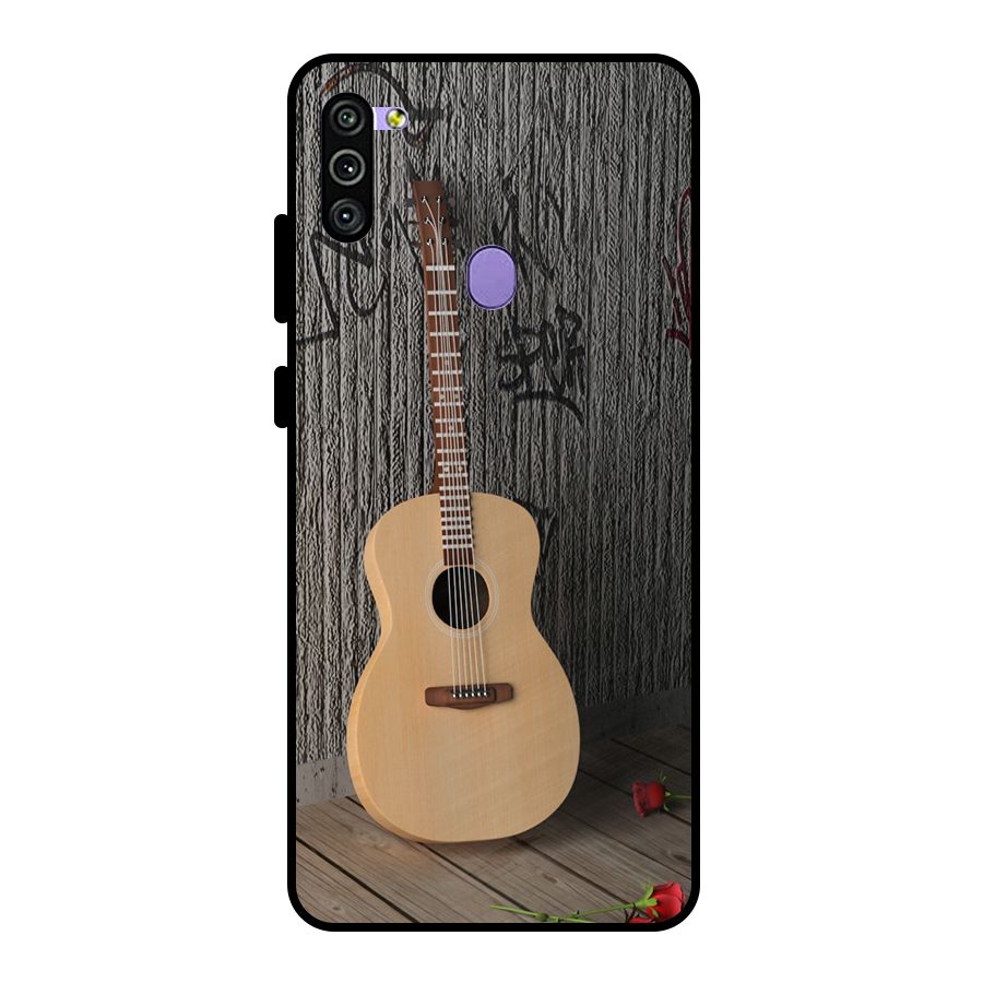 Guitar Classic Metal Back Case for Galaxy M11