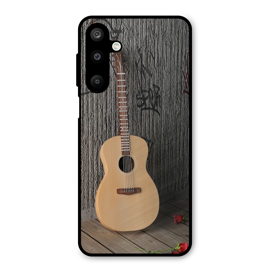 Guitar Classic Metal Back Case for Galaxy M16